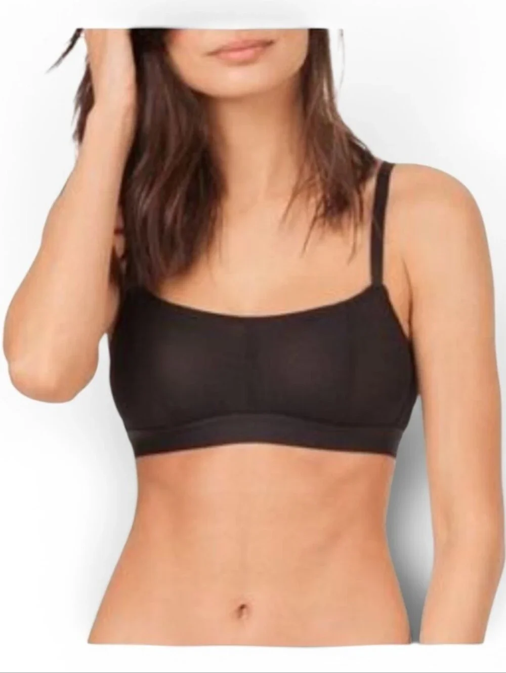 Copy Lively Sexy Mesh Straight Up Bralette - Picture 1 of 7